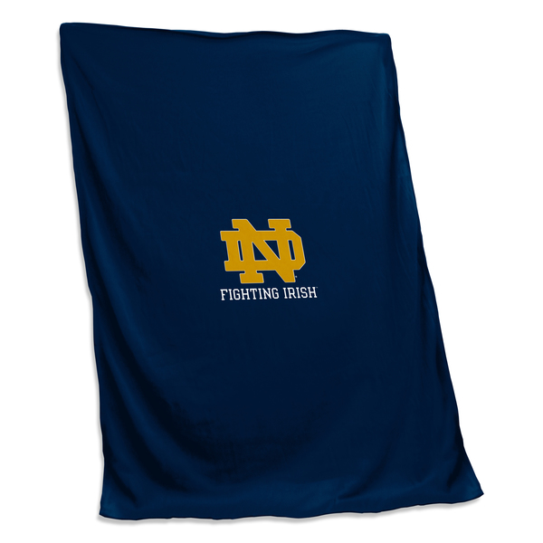 Logo Brands Notre Dame Sweatshirt Blanket 190-74-1